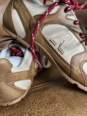 Miu Miu x New Balance 530 SL Deco Brown Leather Sneakers 36/ 38 6