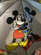 Vintage Mickey And Minnie Umbrella