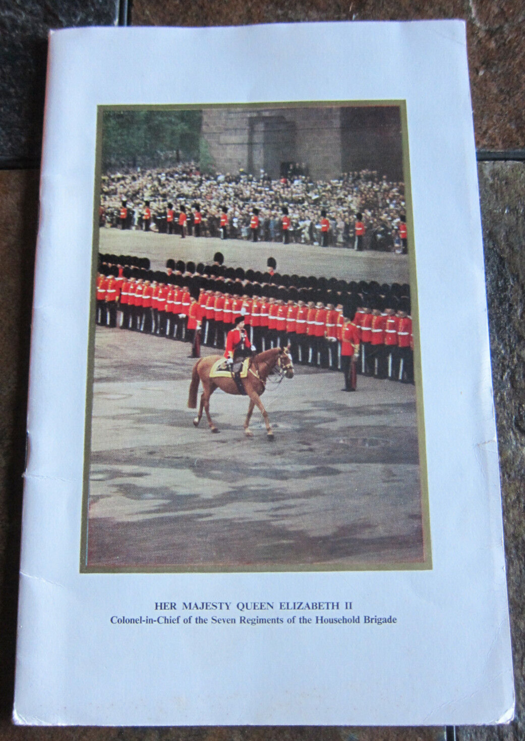 1954 Queen Elizabeth II Trooping the Colour Birthday Celebration Program