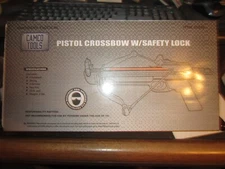 NEW PISTOL CROSSBOW Made by CAMCO TOOLS Safety Lock, 4 Arrows/Bolts 25lb Pull