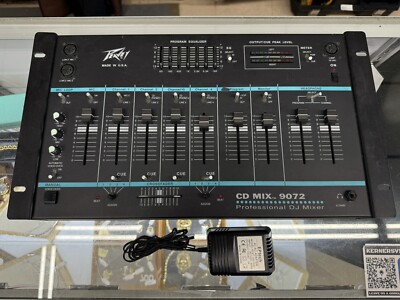 Peavey Professional DJ Mixer - CD MIX 9072 w. Power Supply | eBay
