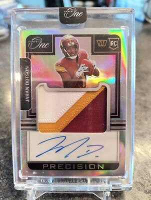 警察優パッチ 2022 Panini One - Precision Rookie Patch Autographs Jahan