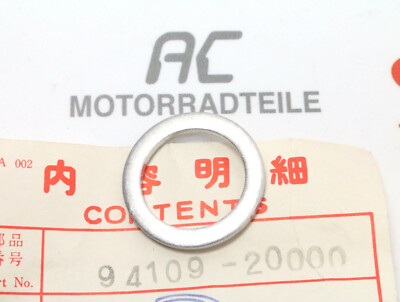Honda VT 500 1100 C FT Shadow Dichtscheibe Dichtung Ölablaßschraube Original