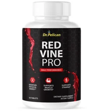 Red Vine Pro- Men's Health & Bodybuilding- 60 Tablets