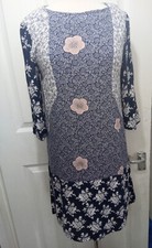 White Stuff Short Sleeve Tea Dress Size UK 10 EU 38 Multicoloured Floral