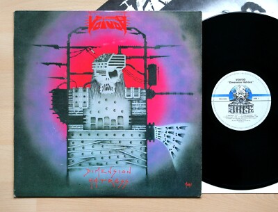 Voivod - Dimension Hatröss 1988 LP 1st US Noise FW 44262 + OIS Prog Metal Mint