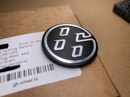 OEM Style 3D Metal Black Scion Steering Wheel badge Sticker for 86 2012 ~ 2023 - Picture 6 of 8