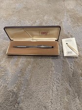 CROSS Classic Century Chrome Ballpoint Pen - Made in USA, VTG Needs Refill