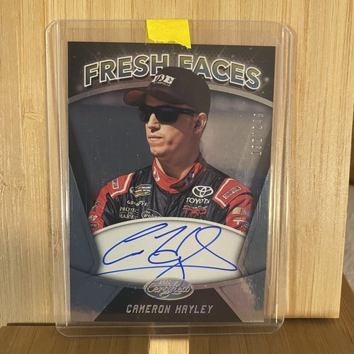 Cameron Hayley 2018 Certified Racing Fresh Faces Signatures #FFS-CH Auto # /249