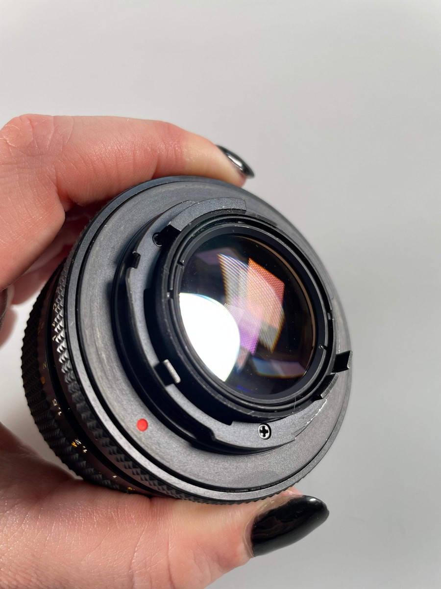Contax Carl Zeiss Planar 50mm f/1.4 T* MMJ CY Mount Lens