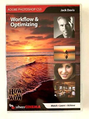 Software Cinema CD-Rom: Adobe Photoshop CS3 How to Wow - Workflow & Optimizing