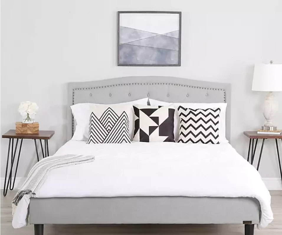 Juliette queen tufted platform bed deals