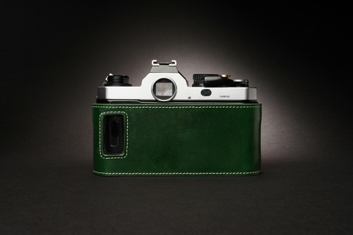 Genuine Real Leather Half Camera Case Bag Cover for Nikon FM3A Film Camera - Picture 17 of 21