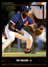 1991 Leaf Mo Vaughn  Gold Rookies  #BC7 Boston Red Sox