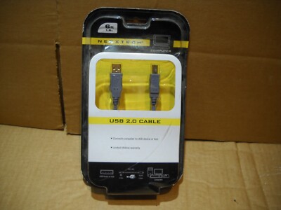 Printer USB 2.0 Cable Cord Transfer PC A to B Male Device HP Brother Canon Epson
