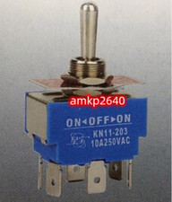 for 10PCS/Lot New KN11-203 Toggle Switch 6P 3-Gear 10A 250VAC am