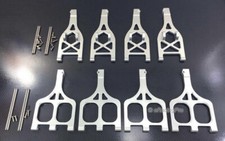 8 Alloy Upper Lower A-Arm Fit Old T-maxx Emaxx 3906 Tmaxx 1.5 2000 VERSION 