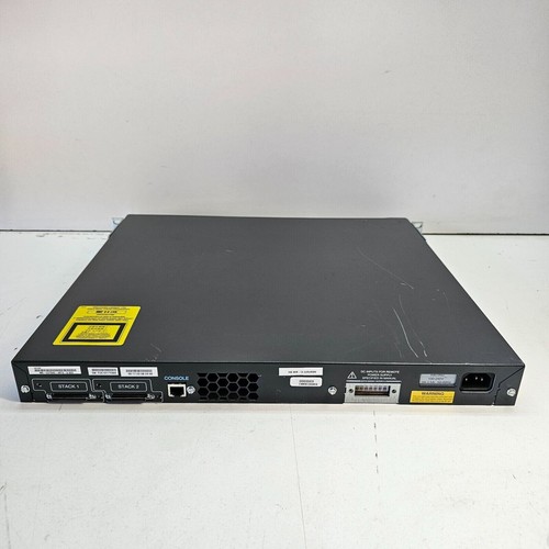 Cisco WS-C3750G-48TS-E 48 Gigabit Ports Layer 3 Switch 3750G-48TS-E ios 15.0 - Picture 2 of 6