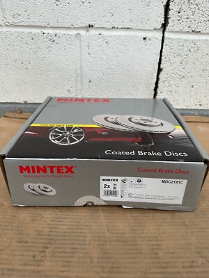 REAR Brake Discs x2 278mm fits SUZUKI SWIFT III SX4 FIAT SEDICI Mintex MDC2181
