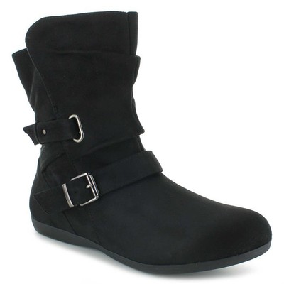 comfy black boots
