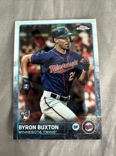 Byron Buxton [Orange Refractor] #203 Prices | 2015 Topps Chrome