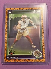 2024 Score A Treat # 248 Nick Bosa San Francisco 49ers Football Orange Pumpkins