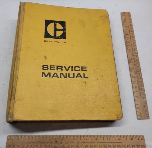 CATERPILLAR SERVICE MANUAL - BINDER plus numerous PUBLICATIONS - As Is - Imagen 1 de 15