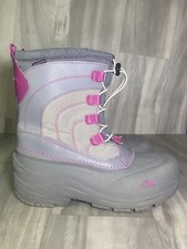 THE NORTH FACE CVY2 ThermaFelt Alpenglow KIDS Lace Boot Gray/Pink Size 7