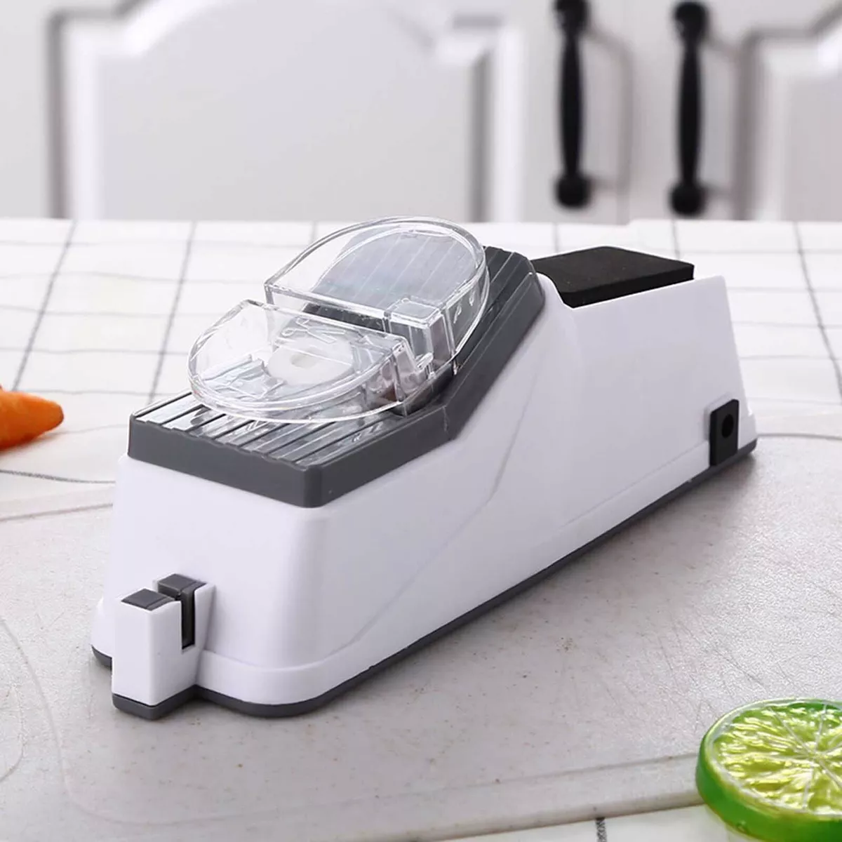 Electric Knife Sharpener Professional Kitchen Sharpening Stone Grinder  knives