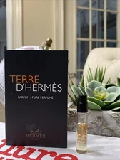 Hermes Terre D'Hermes Parfum Pure Perfume Sample Spray .06oz, 2ml