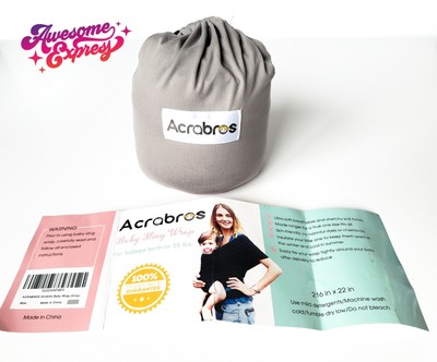 acrabros baby wrap