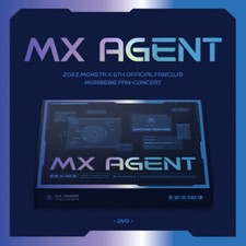 MONSTA X 6TH OFFICIAL FANCLUB MONBEBE FAN-CONCERT MX AGENT DVD 4Disc+Etc+Track#