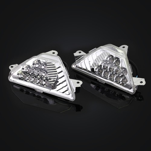 For KAWASAKI NINJA 300 400 650 ZX6R ZX4RR Front LED Turn Signals w/ Clear Lense - Bild 8 von 12