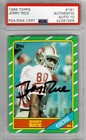 1986 Topps #161 - Jerry RICE - PSA / DNA 10+++ RC Auto Signed HOF 49ers