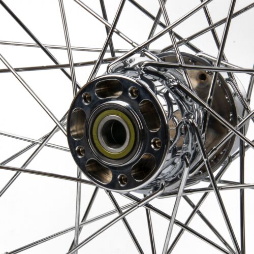 Hoprousa 21x3.25 Front Wheel for 2012+ Harley Deluxe Heritage Slim Chrome Wheel - Picture 9 of 10