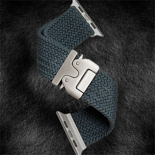 Geflochtenes Nylon Armband Armband für Apple Watch Series 10 9 8 7 6 SE Ultra 2 49mm - Bild 31 von 40