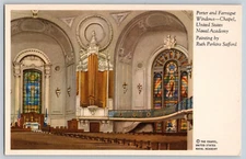 Postcard~ Ruth Perkins Safford Painting~ Chapel US Naval Academy~ Annapolis, MD