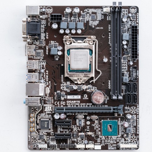 GIGABYTE Motherboard Micro ATX Ddr4 LGA 1151 Gah110ms2h GSM for