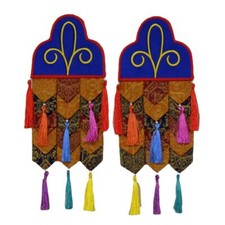 1pair Tibetan Prayer Flags Buddhist Temples Buddhist Scriptures Flags Treasure