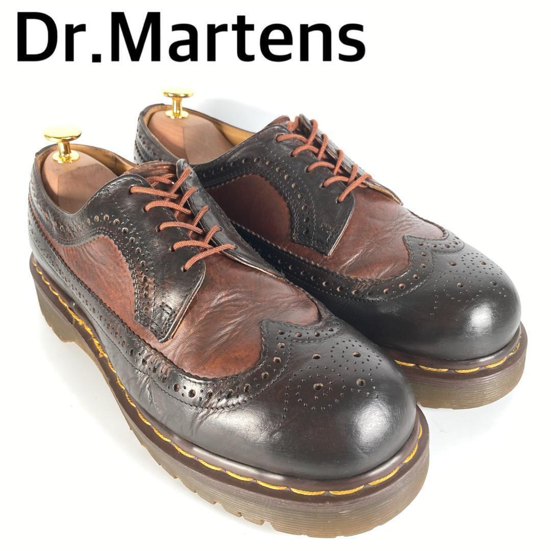 Rare British Made Dr. Martens Wingtip Medallion England Rare British Made Dr. Martens Wingtip Medallion England