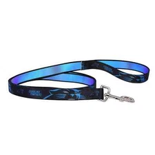 CAROLINA PANTHERS DOG CAT PREMIUM REFLECTIVE 6FT LEASH LEAD