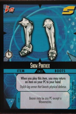 .Hack Enemy CCG: ''Snow Panther''   2 C 14
