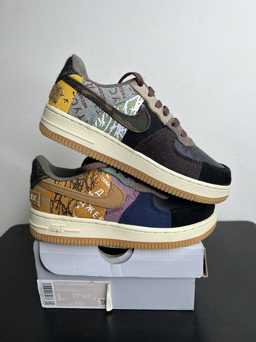 Nike Air Force 1 Low Travis Scott Cactus Jack (PS) Preschool Nike Air Force 1 Low Travis Scott Cactus Jack (PS) Preschool