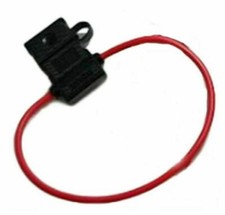 18 Gauge ATC ATO In-Line Fuse Holder Wire Copper 12V Blade Waterproof