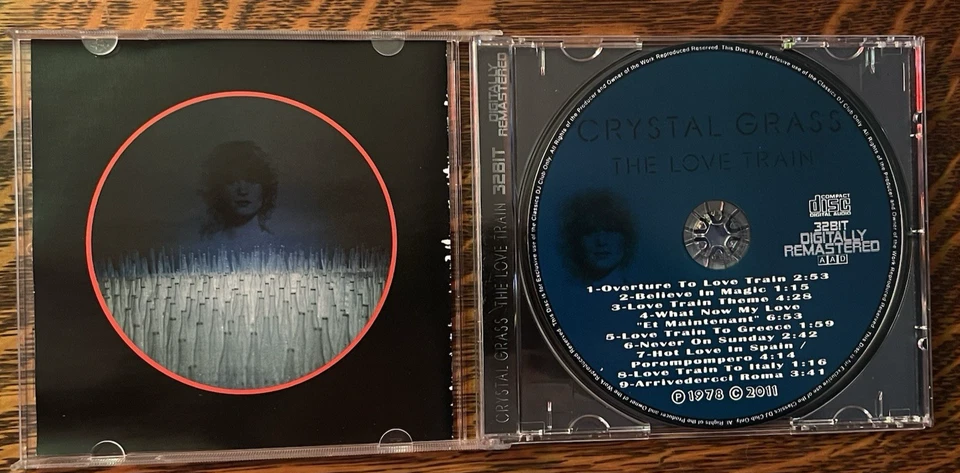 32 BIT* CD~ CRYSTAL GLASS~ 1979/2014~ THE LOVE TRAIN~ CLASSIC DJ CLUB #CDJC-073 Foto 4 de 4