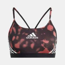 Adidas Aeroready Light Support Hyperglam Printed Bra