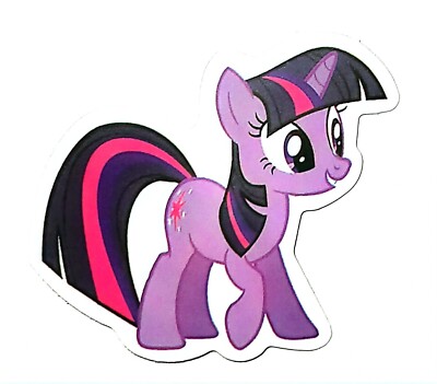 My Little Pony Twilight Sparkle Pinkie Pie Anime Manga Water Resistant  Sticker