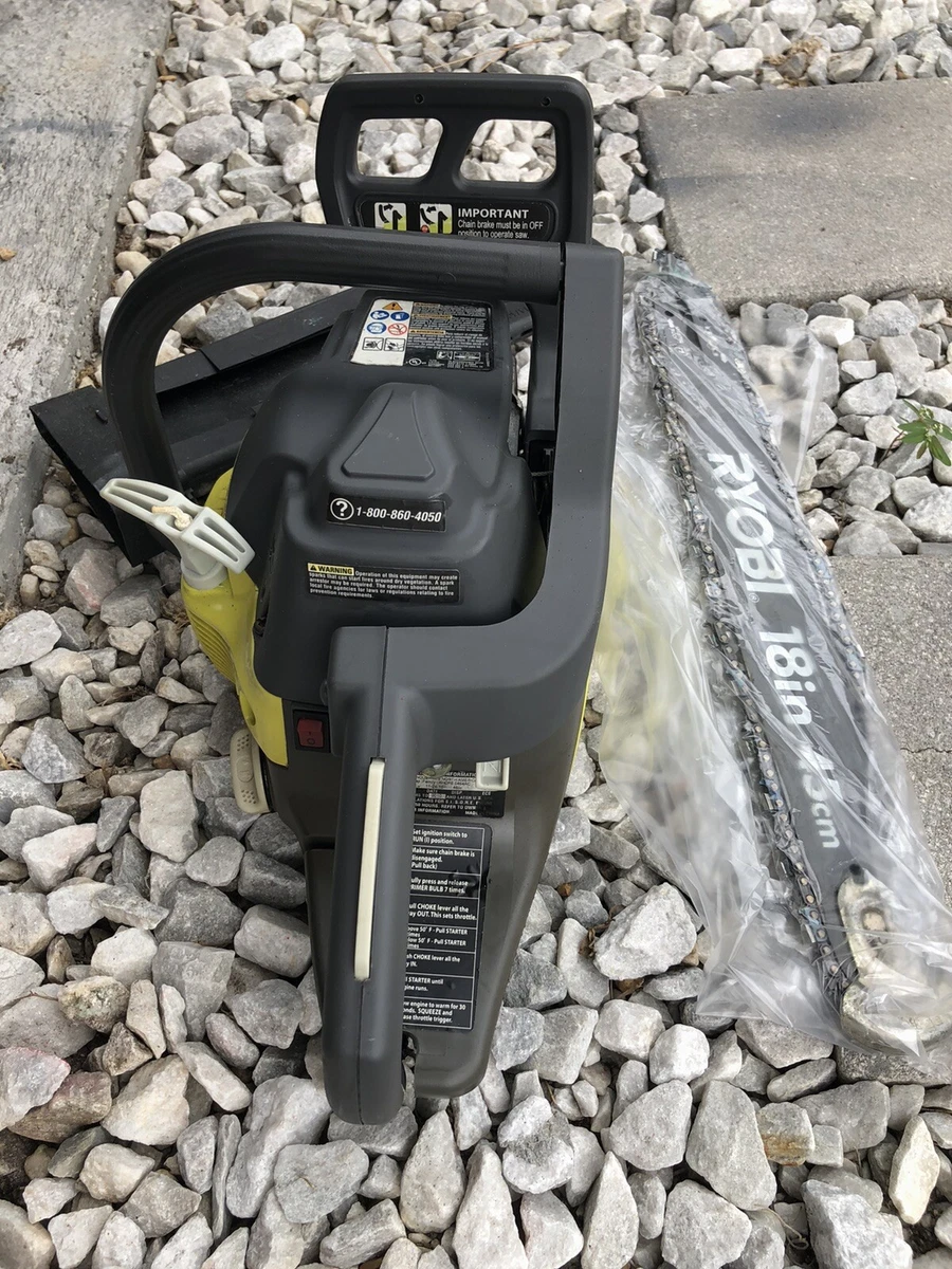 Ryobi 2 cycle chainsaw deals