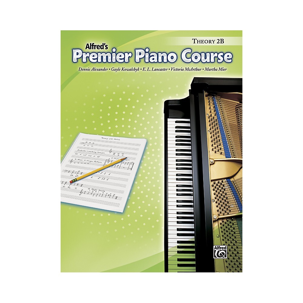Книга по теории фортепианного курса Alfred Premier 2B