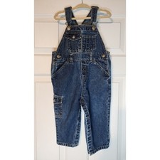 Baby Gap Blue Denim Overalls 18-24 Months Vintage